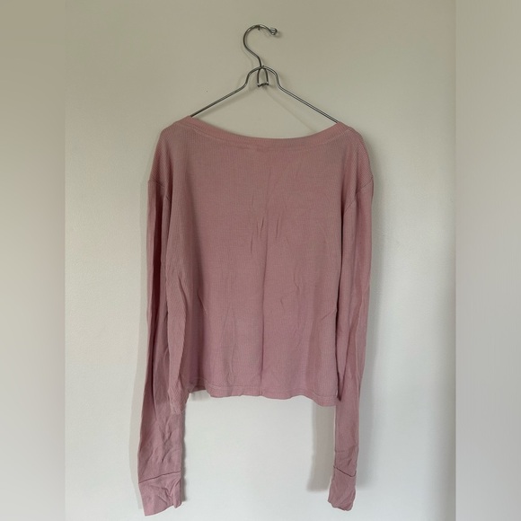 Zyia Pink Waffle Lounge Set​ - Picture 6 of 13